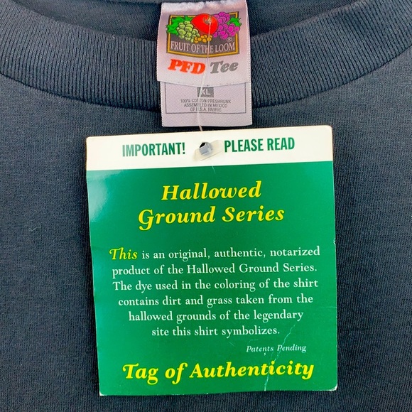 Pittsburgh Steelers Hallowed Ground Tee Shirt Vintage Rare Hard To Find - Picture 3 of 7